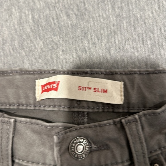 Levi’s Boys 511 Grey Jeans - Picture 4 of 4